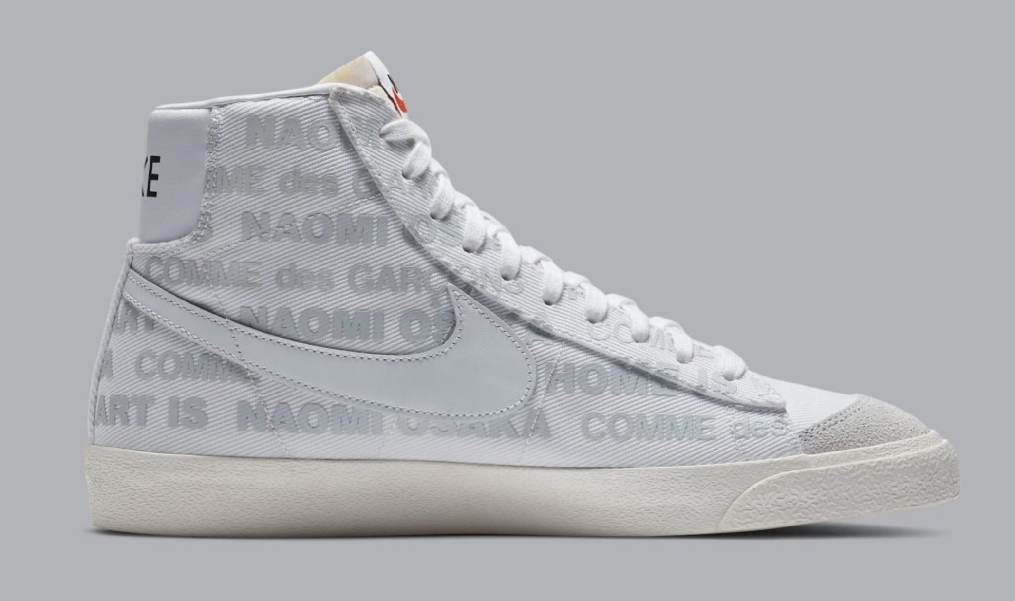comme des garcons x naomi osaka x nike blazer mid
