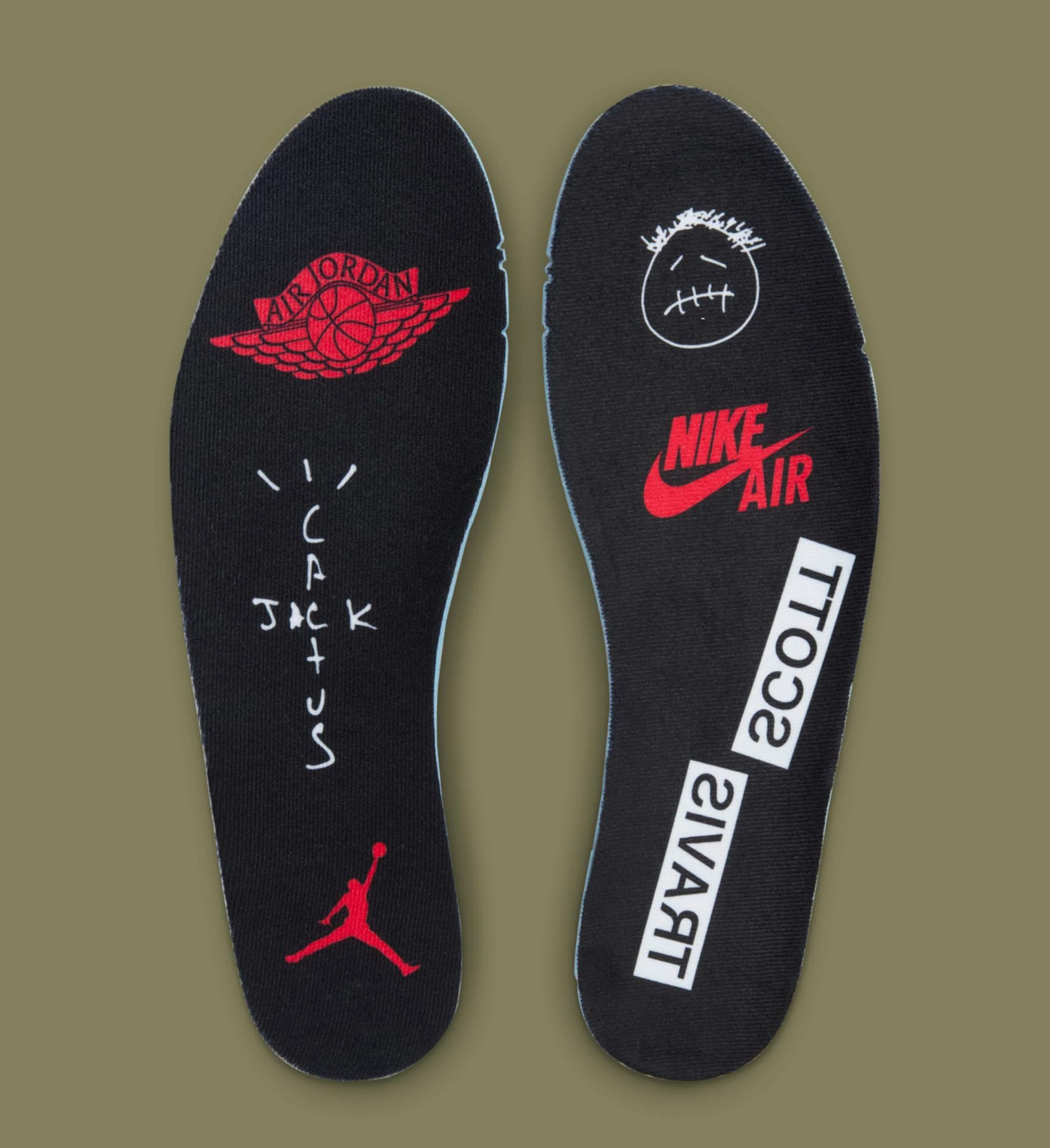 jordan 1 travis scott insole