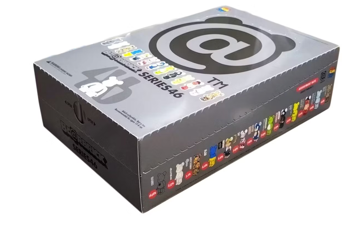 Bearbrick Series 46 Sealed Case 100% (24 unité)