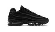 Sneakers Nike Air Max 95 SP Worksout Black en textiles techniques noirs avec unités Air visibles et design ondulé iconique.Vue de coté intérieur 