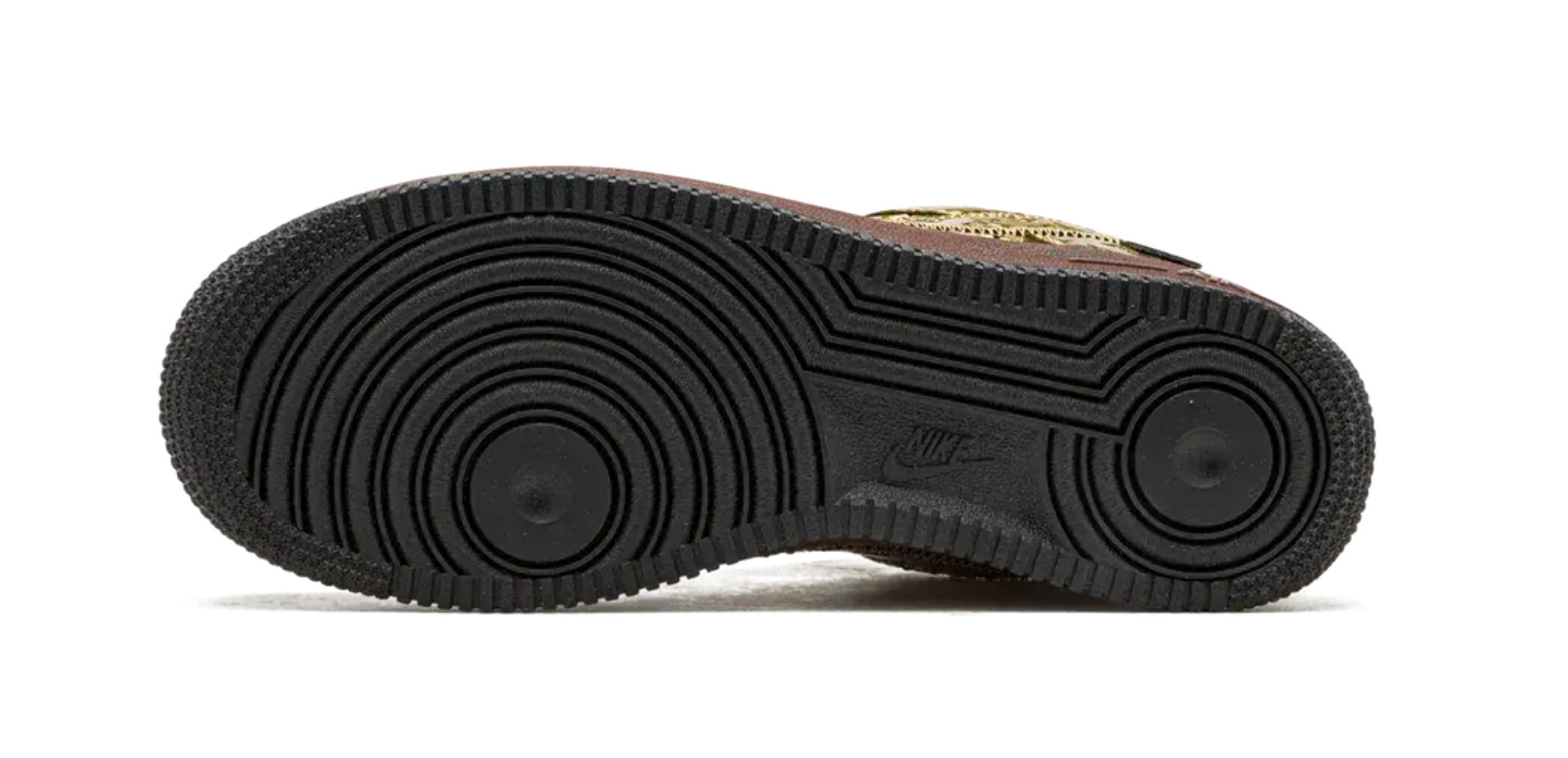 Louis Vuitton Nike Air Force 1 Low By Virgil Abloh Metallic Gold