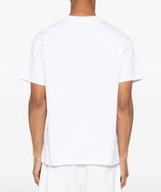 Casablanca Montagne Short Sleeve T-Shirt White, tee-shirt Casablanca blanc à manches courtes avec motif graphique Montagne inspiré des paysages.
