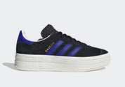 adidas Gazelle Bold Core Black Lucid Blue