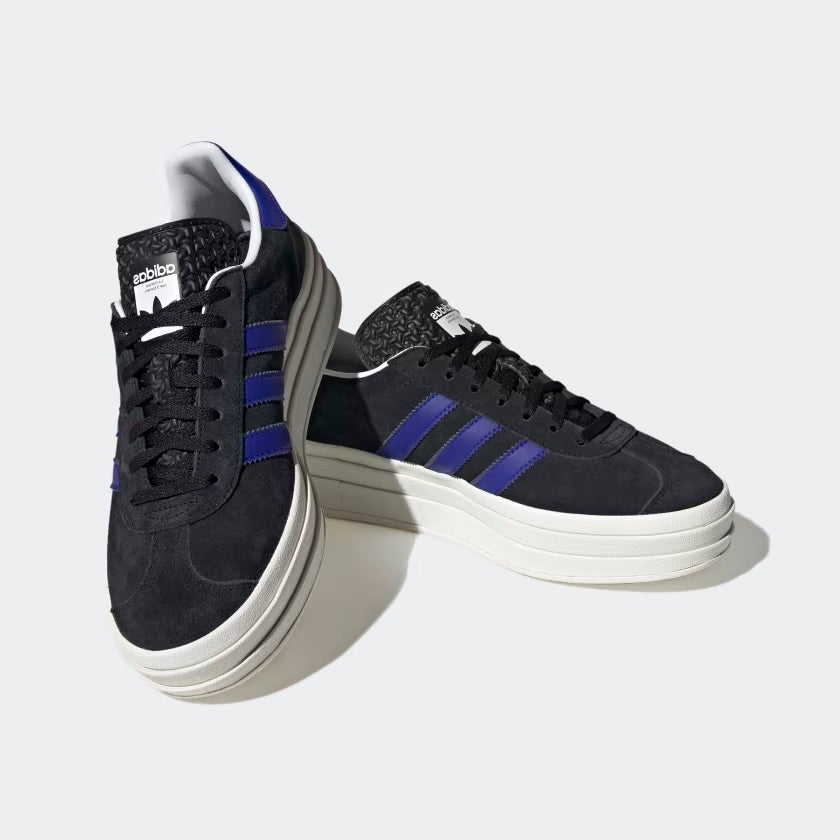 adidas Gazelle Bold Core Black Lucid Blue