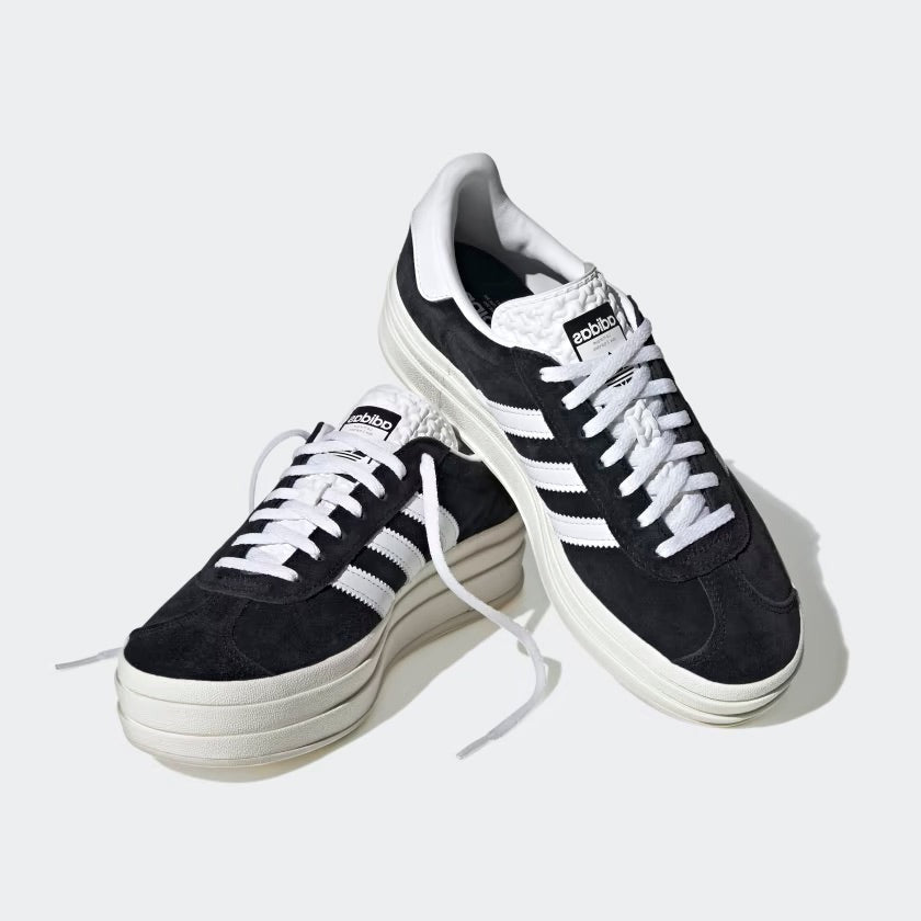 adidas Gazelle Bold Core Black White