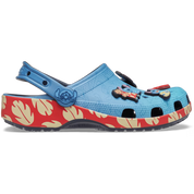 Crocs Classic Clog Disney Lilo & Stitch inspirées de Stitch, avec design exclusif, bride pivotante et semelle légère en résine Croslite™.