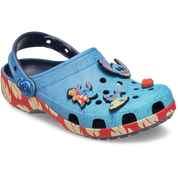 Crocs Classic Clog Disney Lilo & Stitch inspirées de Stitch, avec design exclusif, bride pivotante et semelle légère en résine Croslite™.
