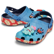 Crocs Classic Clog Disney Lilo & Stitch inspirées de Stitch, avec design exclusif, bride pivotante et semelle légère en résine Croslite™.