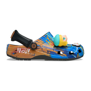 Crocs Classic Clog Pop Mart MEGA SPACE MOLLY avec accessoires spatiaux, Jibbitz exclusifs et design inspiré de l’univers futuriste de MOLLY.