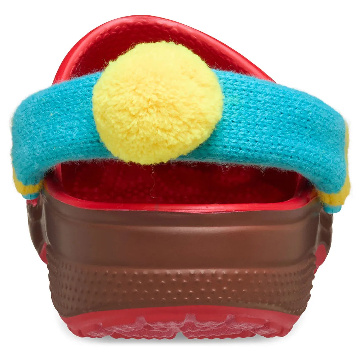 Crocs Classic Clog South Park Cartman inspirées d'Eric Cartman, avec design exclusif, bride pivotante et semelle légère en résine Croslite™.