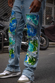 THOMAS DETHELOT | Denim Jean Carpenter Tan Lévé