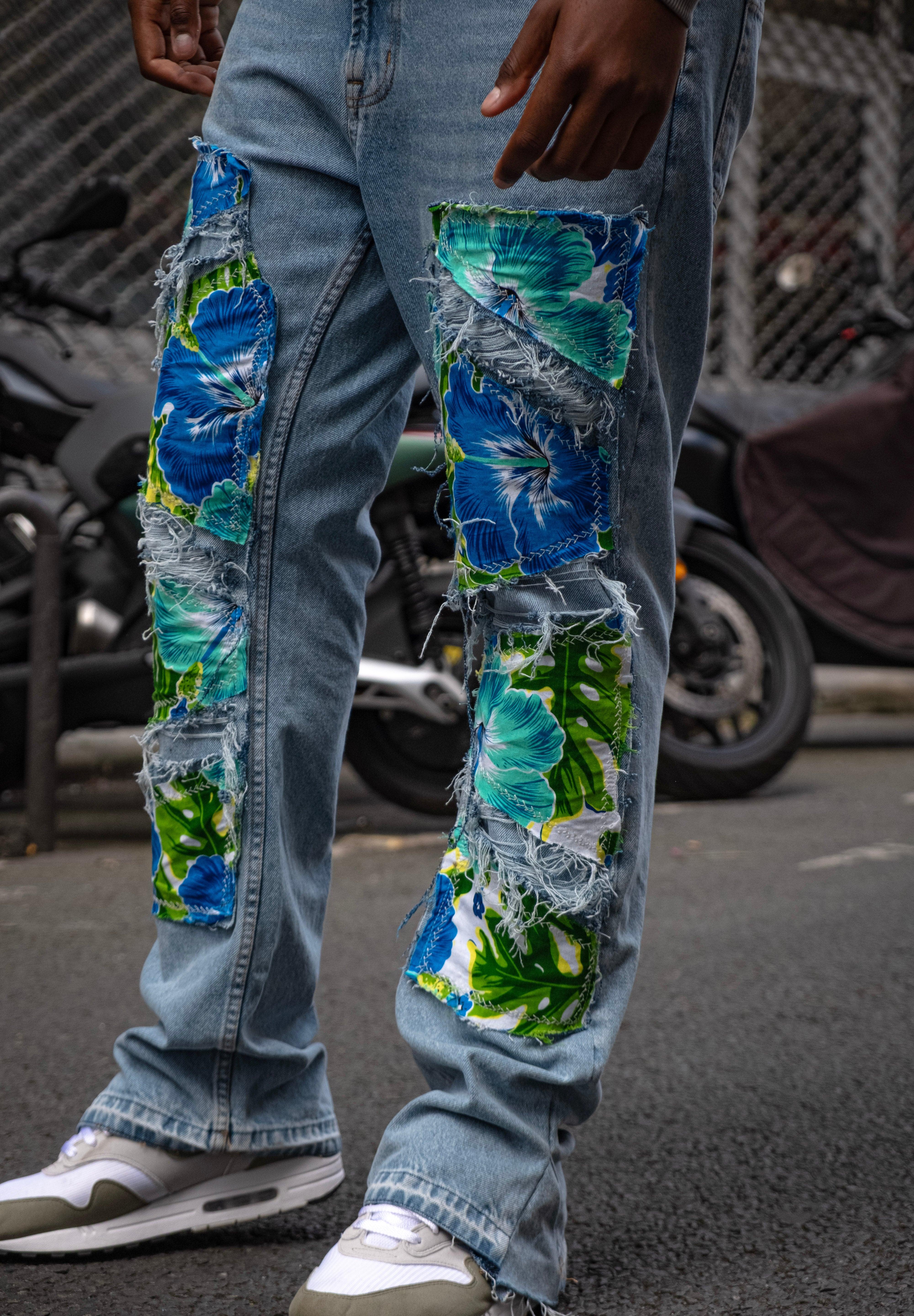 THOMAS DETHELOT | Denim Jean Carpenter Tan Lévé