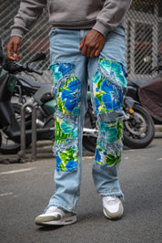THOMAS DETHELOT | Denim Jean Carpenter Tan Lévé