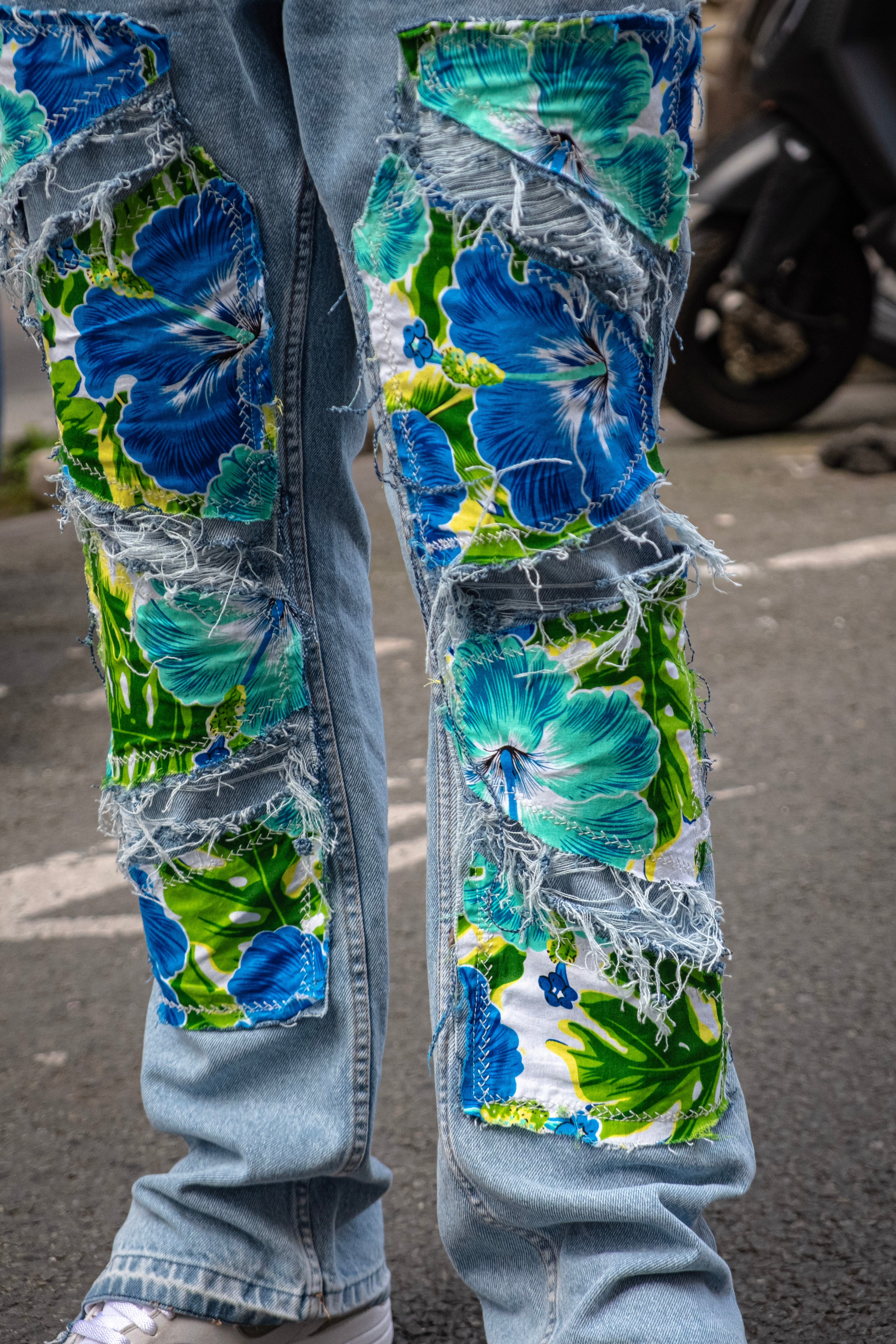 THOMAS DETHELOT | Denim Jean Carpenter Tan Lévé