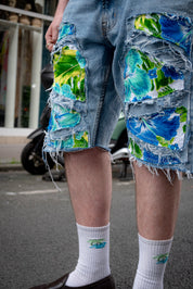 THOMAS DETHELOT | Denim Short Carpenter Tan Lévé