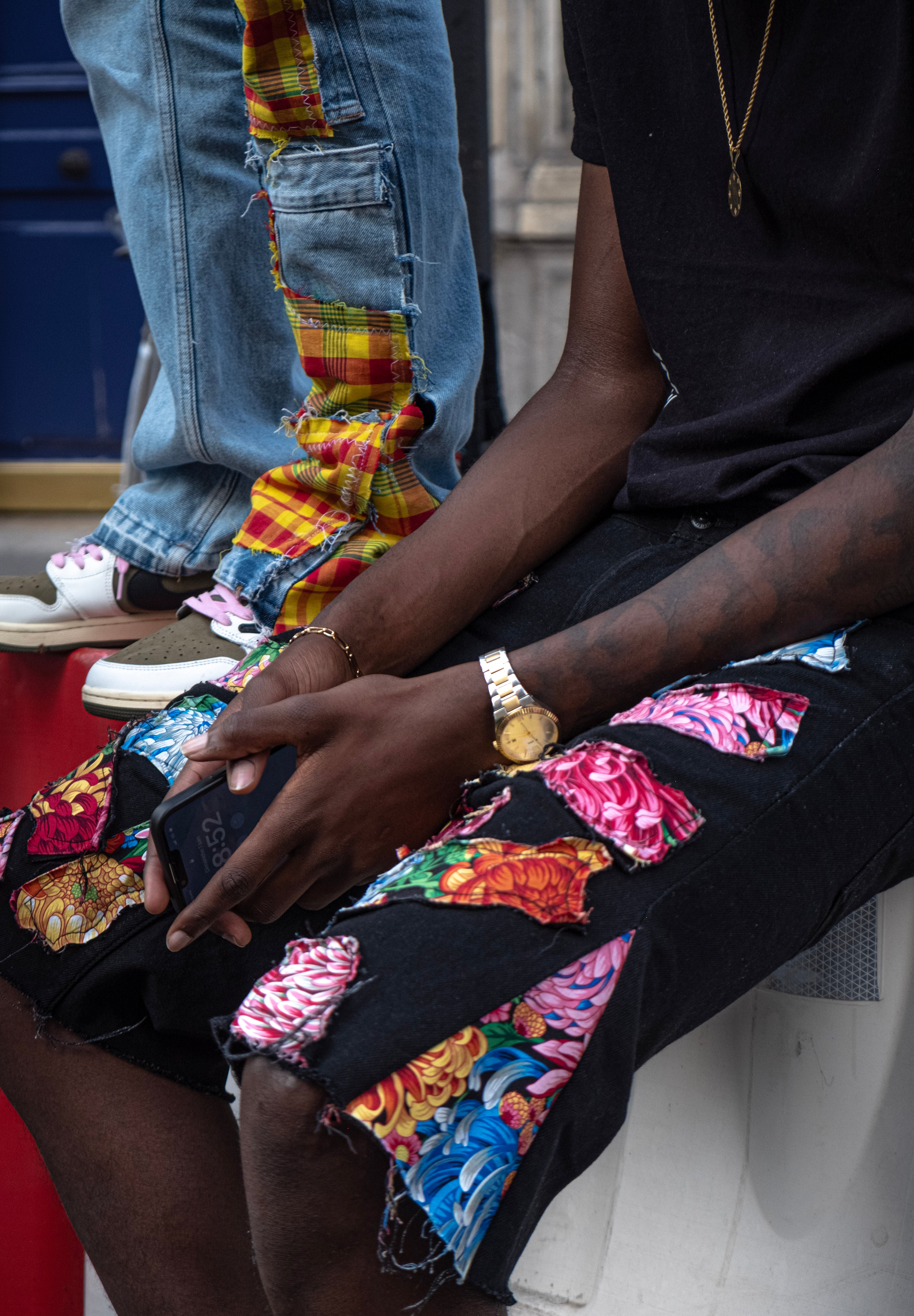 THOMAS DETHELOT | Denim Short Butterfly Koulè Jaden