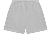 Fear of God Essentials NBA Sweatshorts Light Heather, short en molleton gris clair Light Heather issu de la collaboration Fear of God Essentials x NBA avec coupe décontractée et finitions premium.