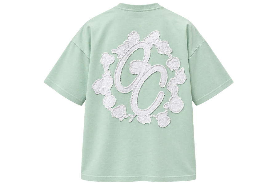 T-shirt Global Sneakers X Coton Clair Verdigris