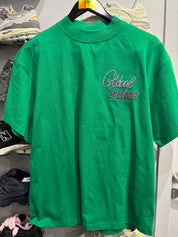 T-shirt Global Sneakers Brodé Vert