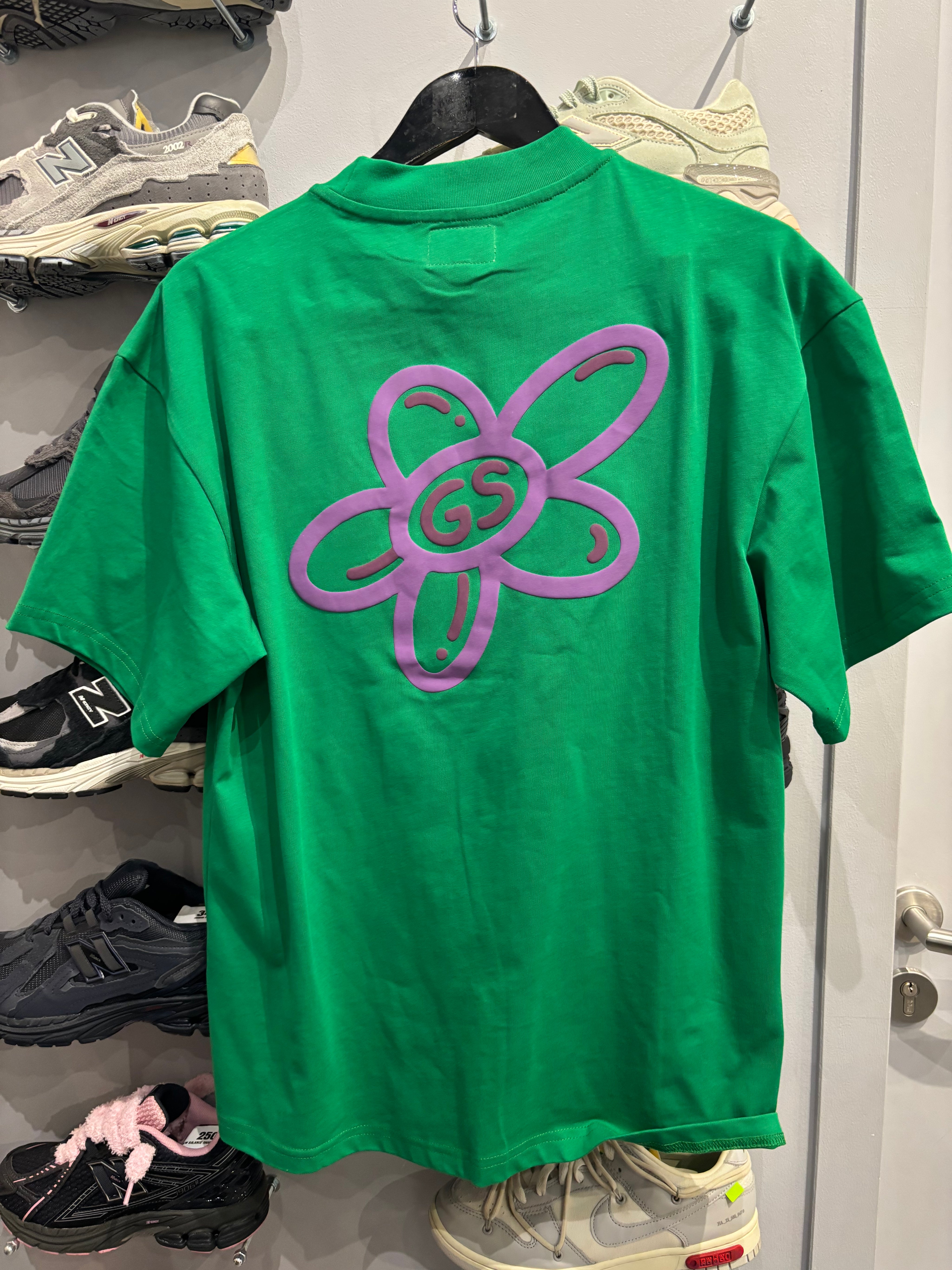 T-shirt Global Sneakers Brodé Vert