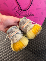 Sneakers Yeezy Boost 350 V2 Blue Tint d’occasion en Primeknit avec amorti Boost™ premium et semelle caoutchouc.