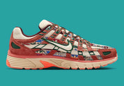 Sneaker Nike P-6000 N7 en mesh technique avec détails inspirés des cultures autochtones, amorti confortable et silhouette rétro-running des années 2000 vue de profil