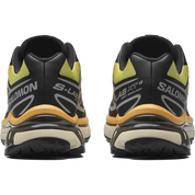 Salomon XT-6 Black Grape Leaf Beach Ball avec tige en mesh noir, renforts synthétiques, détails vert olive et beige, technologies Quicklace, SensiFit, EnergyCell et semelle Contagrip.