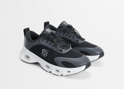 Sneakers On Running Cloudsolo LOEWE femme en Black et White avec mesh respirant et amorti CloudTec® premium