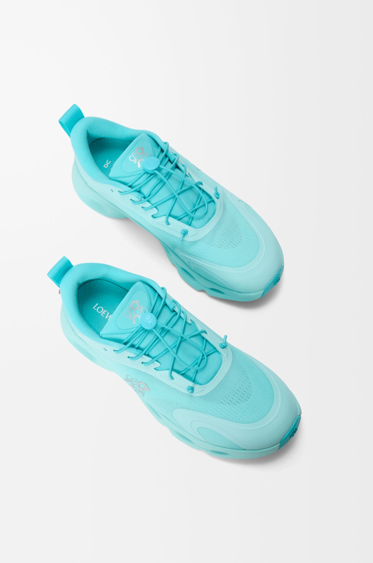 Sneakers On Running Cloudsolo LOEWE femme en Dark Brown et Black avec mesh respirant et amorti CloudTec® premium.