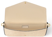 Louis_Vuitton_Felicie_Pochette_Cream intérieur crème blanc or 