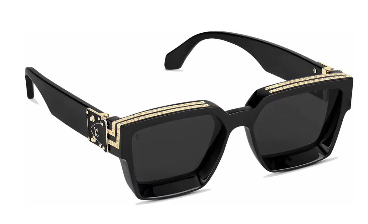 Louis Vuitton 1.1 Millionaires Sunglasses Black dorée 