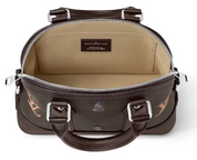 Louis Vuitton Alma 25 Henry Taylor Marron visage lv cuir argent zip lv 