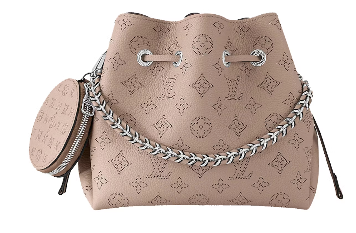 Louis Vuitton Bella Sac Seau Galet logo icône chaine pochette
