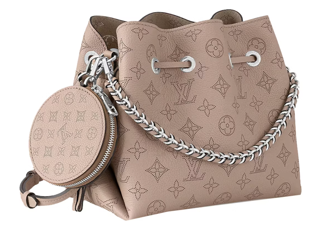 Louis Vuitton Bella Sac Seau Galet logo icône chaine pochette