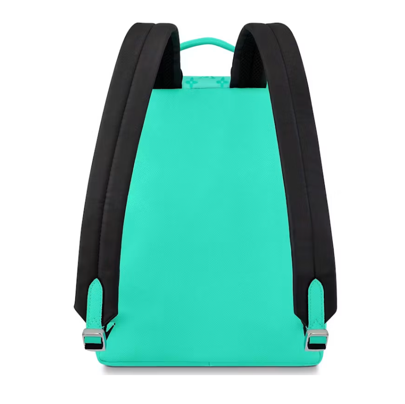 Louis Vuitton Discovery Backpack Miami Green en toile Monogram et cuir Taïga vert Miami avec finitions métalliques palladium.