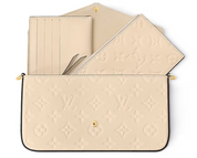 Louis_Vuitton_Felicie_Pochette_Cream intérieur crème logo icône
