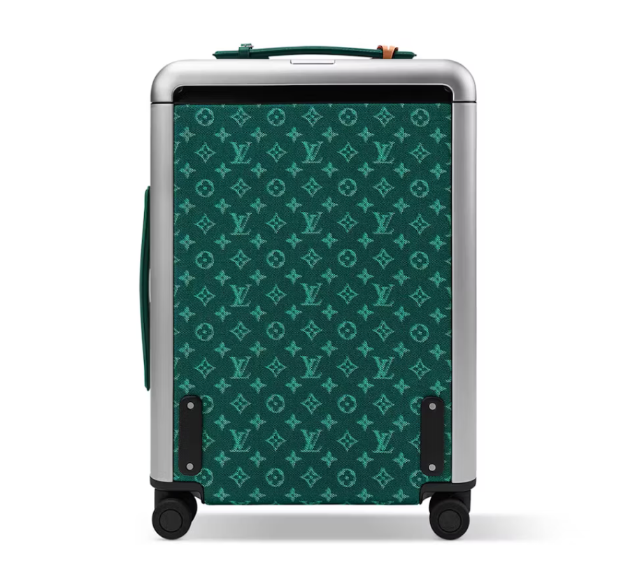 Louis Vuitton Horizon 55 Green arrière vert bleu logo icône