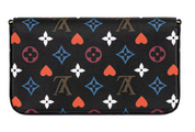 Louis Vuitton Jeu Félicie Pochette On Noir , vu de dos