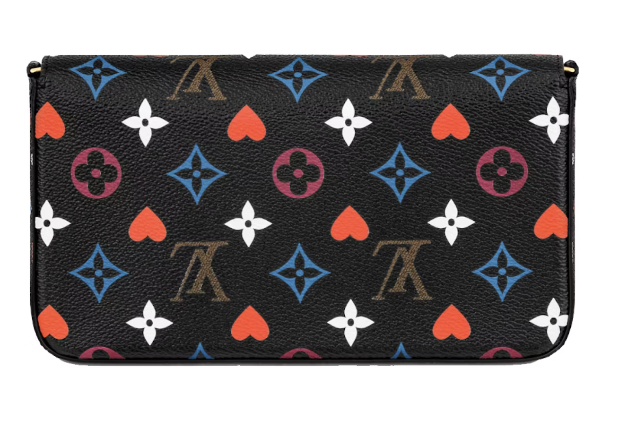 Louis Vuitton Jeu Félicie Pochette On Noir , vu de dos