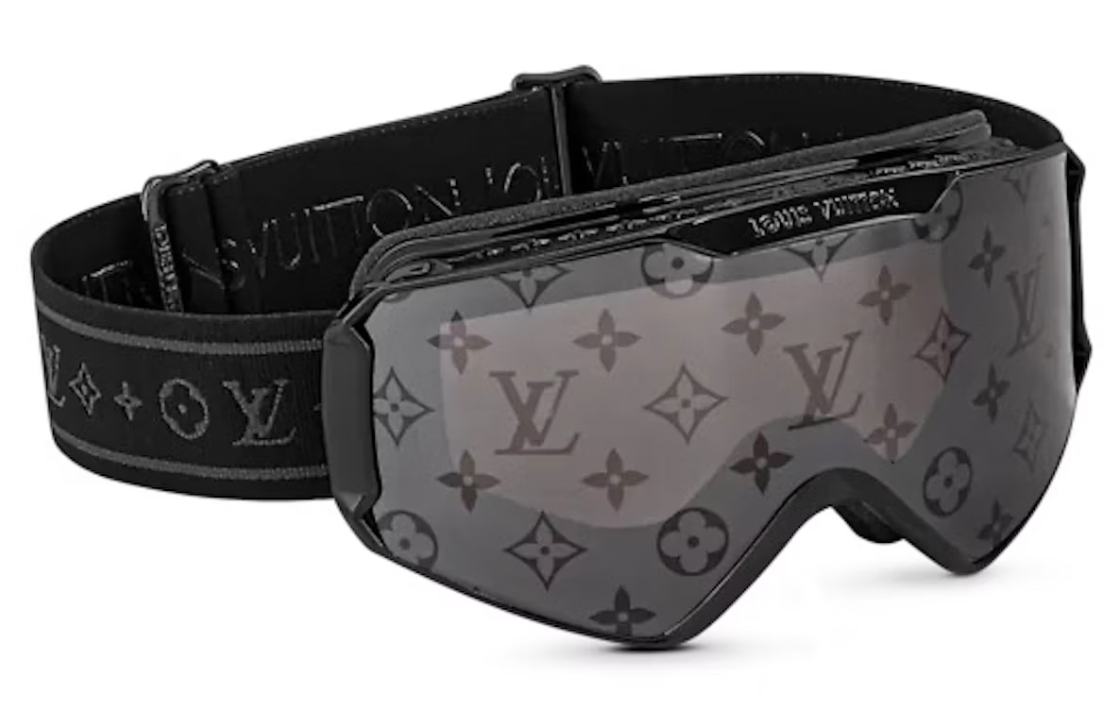 Louis Vuitton LV Masque De Ski Noir logo lunette