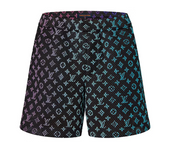 Louis Vuitton Mesh Shorts Black en maille noire ajourée avec coupe ample et design sportswear inspiré des shorts de basketball.