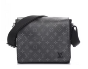 Louis Vuitton Messenger District Monogram Eclipse PM Noir Black logo icône sacoche 