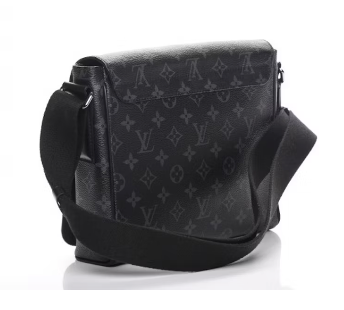 Louis Vuitton Messenger District Monogram Eclipse PM Noir Black