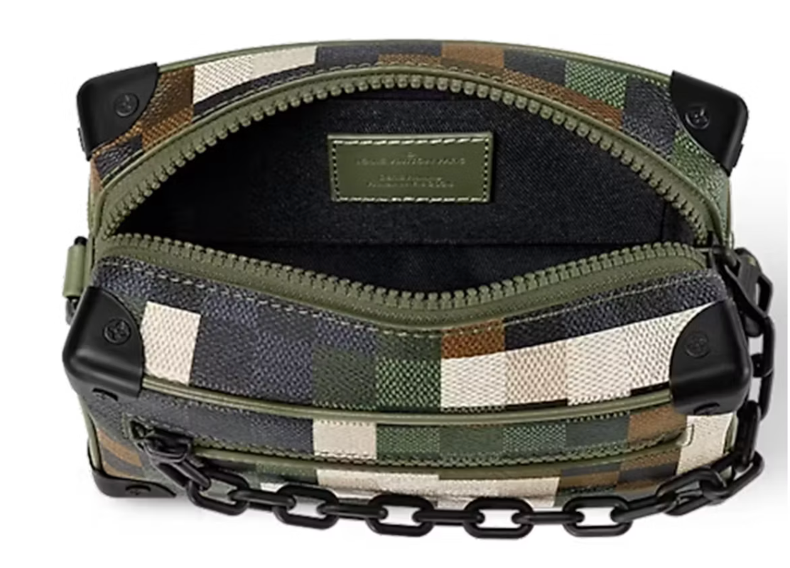 Louis Vuitton Mini Malle Souple Damoflage Vert Damoflage Damier