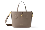 Louis Vuitton Neverfull Bandouliere BB Inside Out Dark Fango/Monogramme , marron , vue de face 