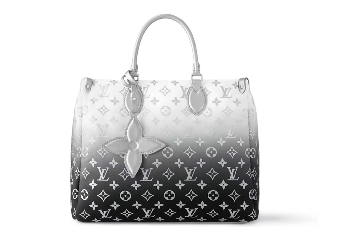 Louis Vuitton OnTheGo MM Frost Gardiant Argenté