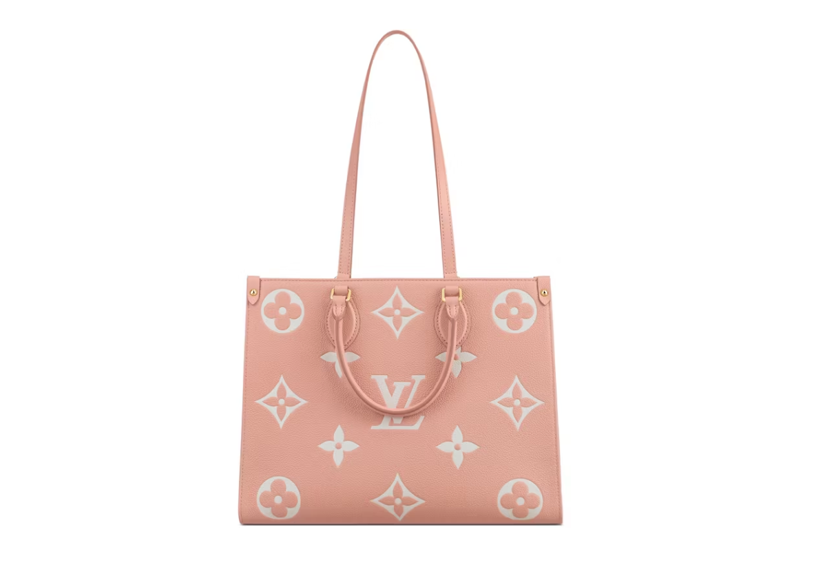 Louis Vuitton Onthego MM Trianon Rose/Crème