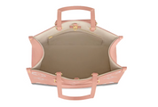Louis Vuitton Onthego MM Trianon Rose/Crème , vu de l'intérieur