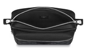 Louis Vuitton Outdoor Messenger Monogram Eclipse Taiga Black intérieur argent zip