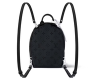 Louis Vuitton Palm Spring Mini Polar Night argent logo icône arrière